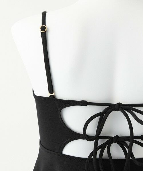 green label relaxing / グリーンレーベル リラクシング 水着・スイムグッズ | ジョーゼット風 ペプラムビスチェ&ショーツ スイムウェア / 水着 | 詳細14