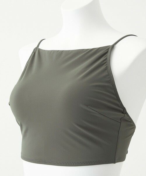 火*人様 グリーンレーベルリラクシング　ハイネック ビスチェ&ショーツ チェック UNITED ARROWS green label relaxing ハイネック ビスチェ