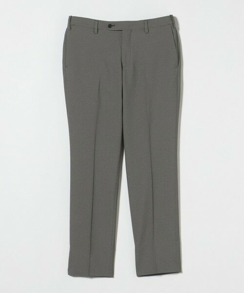 green label relaxing セットアップパンツスーツL グレー スラブ]◇D セットアップ ウエストゴム テーパードパンツ