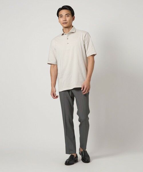 セール】 ＜gim＞25SS コットン/ナイロン カノコ ポロシャツ