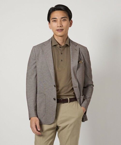 セール】 ＜gim＞25SS コットン/ナイロン カノコ ポロシャツ