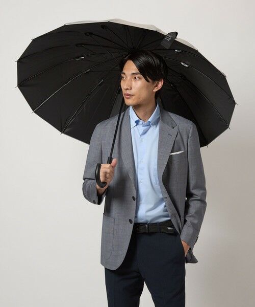 green label relaxing / グリーンレーベル リラクシング 傘 | 【別注】＜Wpc.＞GLR 16K シルバー レイン 長傘 / 晴雨兼用 / レイン / 日傘 | 詳細1