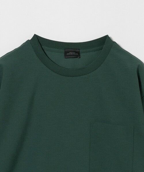 セール】 ワープニット クルーネック Tシャツ -ストレッチ・吸水