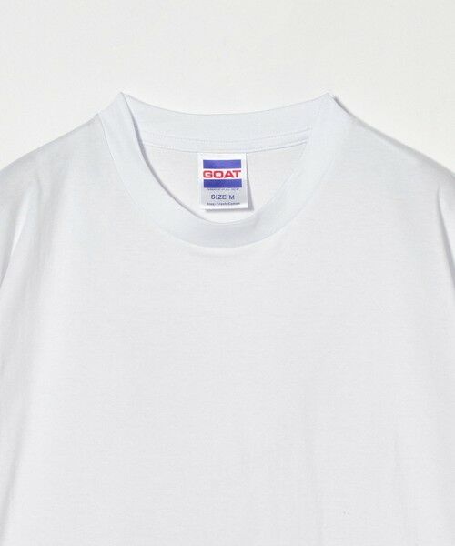 green label relaxing / グリーンレーベル リラクシング Tシャツ | <GOAT>ボックス Tシャツ | 詳細4