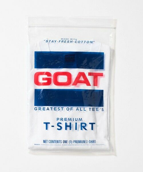 green label relaxing / グリーンレーベル リラクシング Tシャツ | <GOAT>ボックス Tシャツ | 詳細6