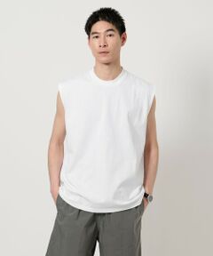 green label relaxing / グリーンレーベル リラクシング Tシャツ | ＜GOAT＞ノースリーブ Tシャツ