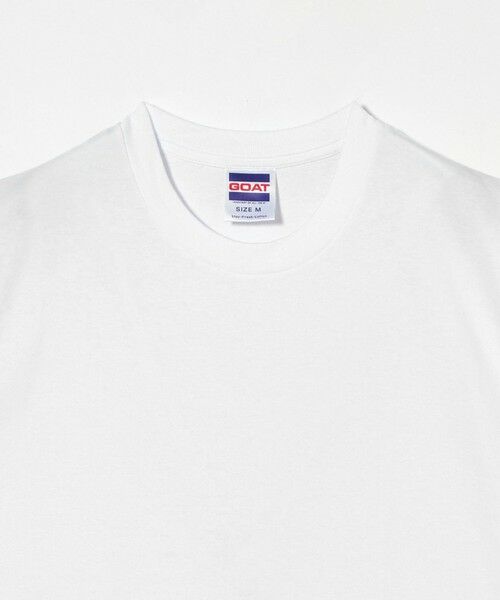 green label relaxing / グリーンレーベル リラクシング Tシャツ | ＜GOAT＞ノースリーブ Tシャツ | 詳細4
