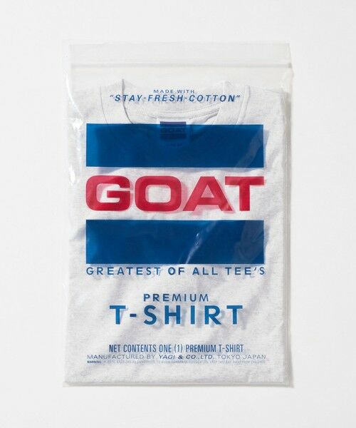 green label relaxing / グリーンレーベル リラクシング Tシャツ | ＜GOAT＞ノースリーブ Tシャツ | 詳細21
