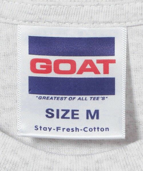 green label relaxing / グリーンレーベル リラクシング Tシャツ | ＜GOAT＞ノースリーブ Tシャツ | 詳細23