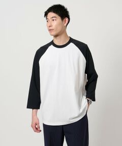 green label relaxing / グリーンレーベル リラクシング Tシャツ | ＜GOAT＞ベースボール 8分袖 Tシャツ