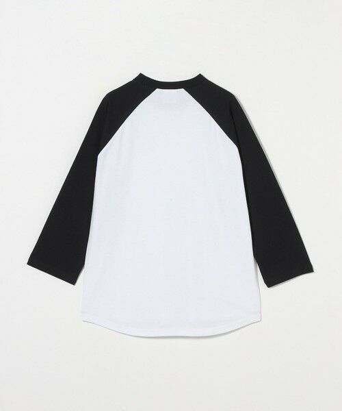 green label relaxing / グリーンレーベル リラクシング Tシャツ | ＜GOAT＞ベースボール 8分袖 Tシャツ | 詳細3
