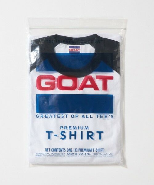 green label relaxing / グリーンレーベル リラクシング Tシャツ | ＜GOAT＞ベースボール 8分袖 Tシャツ | 詳細6