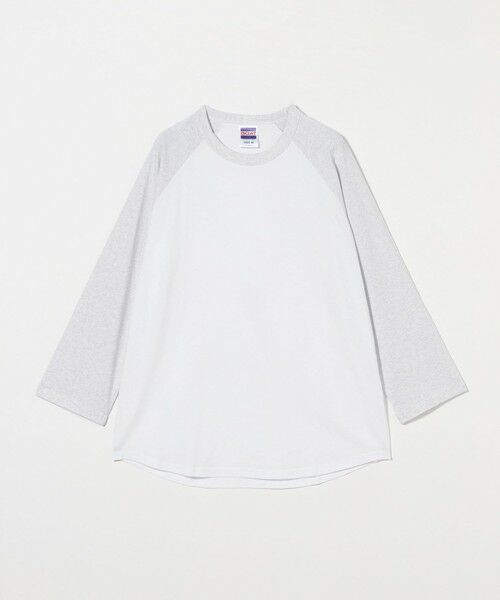 green label relaxing / グリーンレーベル リラクシング Tシャツ | ＜GOAT＞ベースボール 8分袖 Tシャツ | 詳細11