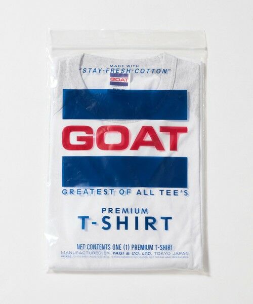 green label relaxing / グリーンレーベル リラクシング Tシャツ | ＜GOAT＞ベースボール 8分袖 Tシャツ | 詳細15