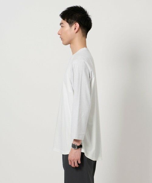 green label relaxing / グリーンレーベル リラクシング Tシャツ | ＜GOAT＞ベースボール 8分袖 Tシャツ | 詳細9