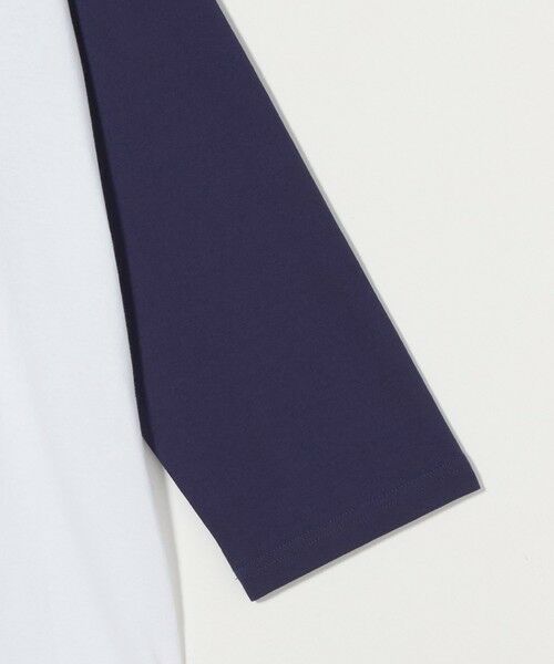 green label relaxing / グリーンレーベル リラクシング Tシャツ | ＜GOAT＞ベースボール 8分袖 Tシャツ | 詳細20