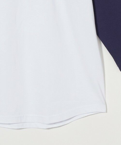 green label relaxing / グリーンレーベル リラクシング Tシャツ | ＜GOAT＞ベースボール 8分袖 Tシャツ | 詳細21