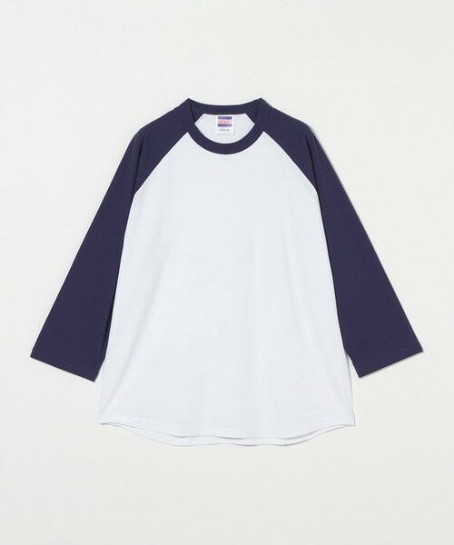 green label relaxing / グリーンレーベル リラクシング Tシャツ | ＜GOAT＞ベースボール 8分袖 Tシャツ | 詳細17