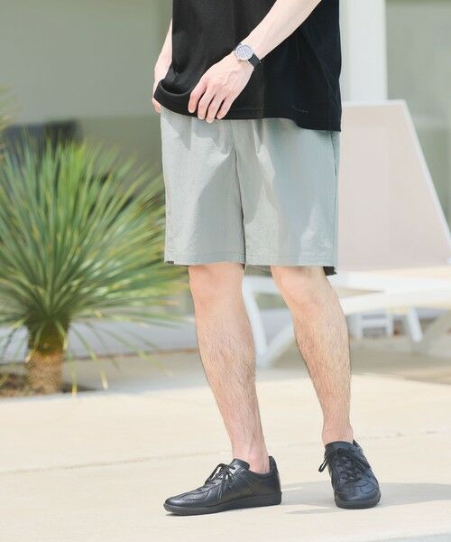 green label relaxing/グリーンレーベル リラクシング WONDER CLOTH ショーツ ショートパンツ -ストレッチ・接触冷感・吸水速乾- LT. BLUE L green label relaxing/グリーンレーベル リラクシング WONDER CLOTH ショーツ ショートパンツ -ストレッチ・接触冷感・吸水速乾- LT. BLUE L