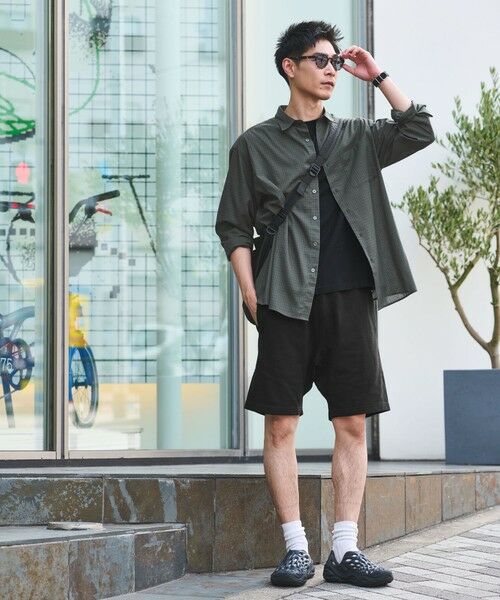 green label relaxing / グリーンレーベル リラクシング ショート・ハーフ・半端丈パンツ | ＜GOAT＞スウェット ショーツ | 詳細1