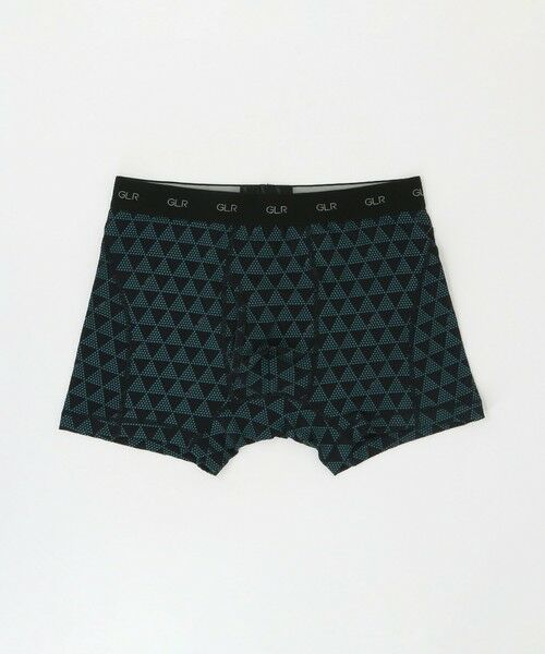 green label relaxing/グリーンレーベル リラクシング FINE/OGC 刺し子風 ボクサーパンツ BLACK L green label relaxing/グリーンレーベル リラクシング FINE/OGC 刺し子風 ボクサーパンツ BLACK L