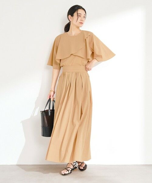 green label relaxing / グリーンレーベル リラクシング シャツ・ブラウス | Breeze Cool ケープ ブラウス -マシンウォッシャブル・吸水速乾・通気性- | 詳細19