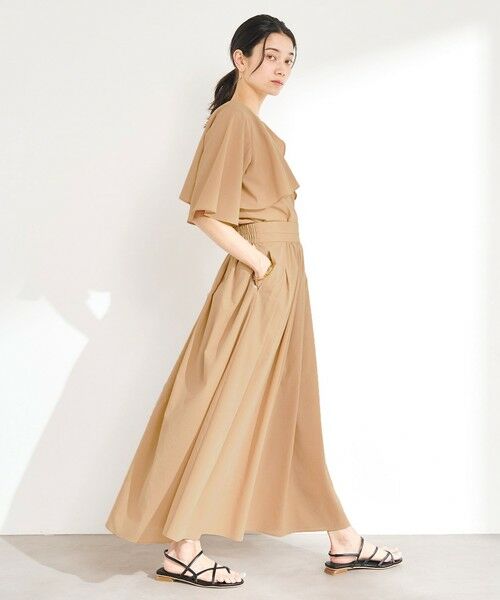 green label relaxing / グリーンレーベル リラクシング シャツ・ブラウス | Breeze Cool ケープ ブラウス -マシンウォッシャブル・吸水速乾・通気性- | 詳細21