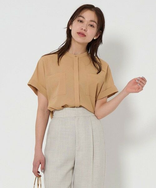 【最終お値下げ‼︎】グリーンレーベル　シャツ Breeze Cool ポケット ショートスリーブ シャツ -マシン
