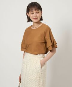 green label relaxing / グリーンレーベル リラクシング カットソー | シルトリ ダブルフレアスリーブ プルオーバー カットソー