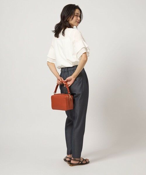 green label relaxing / グリーンレーベル リラクシング カットソー | シルトリ ダブルフレアスリーブ プルオーバー カットソー | 詳細3