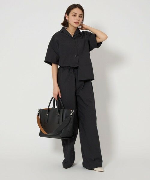 green label relaxing / グリーンレーベル リラクシング トートバッグ | 【WEB限定】トラペーズ ワイドベルト トートバッグ / A4 / 通勤 | 詳細10