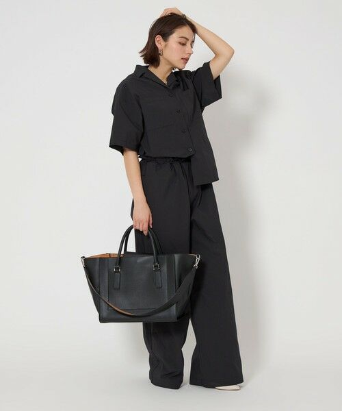 green label relaxing / グリーンレーベル リラクシング トートバッグ | 【WEB限定】トラペーズ ワイドベルト トートバッグ / A4 / 通勤 | 詳細12