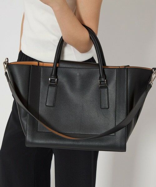 green label relaxing / グリーンレーベル リラクシング トートバッグ | 【WEB限定】トラペーズ ワイドベルト トートバッグ / A4 / 通勤 | 詳細8