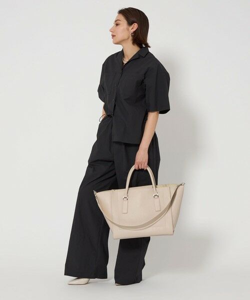 green label relaxing / グリーンレーベル リラクシング トートバッグ | 【WEB限定】トラペーズ ワイドベルト トートバッグ / A4 / 通勤 | 詳細20