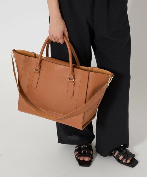 green label relaxing / グリーンレーベル リラクシング トートバッグ | 【WEB限定】トラペーズ ワイドベルト トートバッグ / A4 / 通勤 | 詳細23