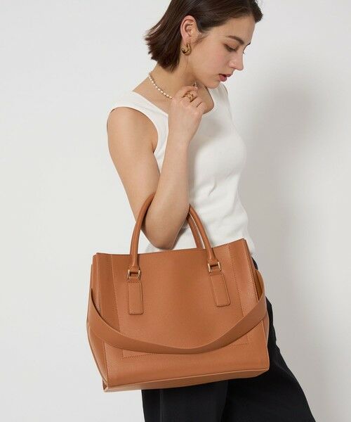 green label relaxing / グリーンレーベル リラクシング トートバッグ | 【WEB限定】トラペーズ ワイドベルト トートバッグ / A4 / 通勤 | 詳細27