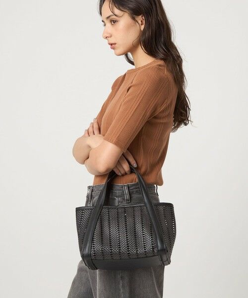 トートバッグ　グリーン セール】・KOSSORECO バイカラー三層A4トート（トートバッグ