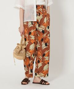 極美品♡グリーンレーベルリラクシング　ノーカラー　ワイドパンツ　ウエストリボン green label relaxing（グリーンレーベルリラクシング）の「ハイ