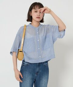 タグ付き新品★グリーンレーベルリラクシング★シャツブラウス3way green label relaxing（グリーンレーベルリラクシング）の「襟