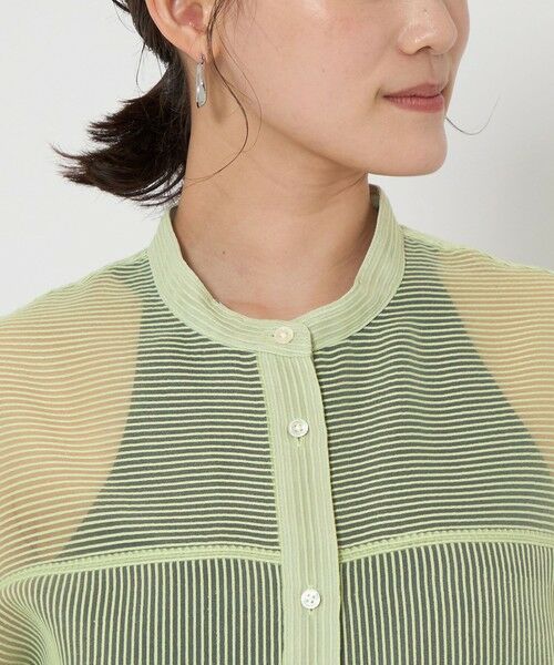 【美品】グリーンレーベルリラクシング ダブルシャギーハーフコート green label relaxing（グリーンレーベルリラクシング）の