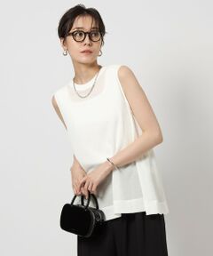 「green label relaxing」 半袖カットソー - ブラック レディース green label relaxing / グリーンレーベル リラクシング