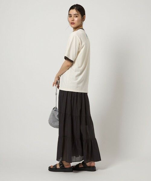 green label relaxing / グリーンレーベル リラクシング カットソー | ＜OSORA CAFE＞リンガー Tシャツ | 詳細17