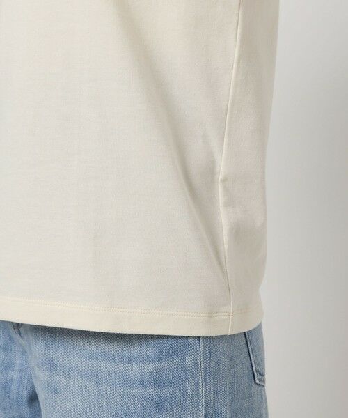 green label relaxing / グリーンレーベル リラクシング カットソー | ＜OSORA CAFE＞リンガー Tシャツ | 詳細23