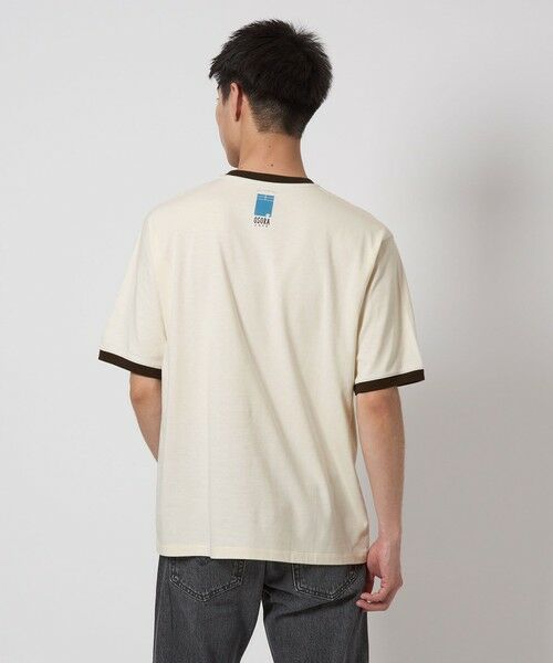 green label relaxing / グリーンレーベル リラクシング カットソー | ＜OSORA CAFE＞リンガー Tシャツ | 詳細28