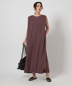 グリーンレーベルリラクシング　ソデボリュームワンピース　新品未使用タグ付き green label relaxing（グリーンレーベルリラクシング）の「ソデ