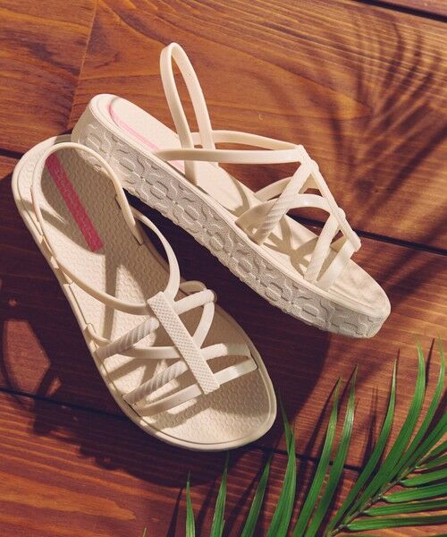 green label relaxing/グリーンレーベル リラクシング <Ipanema>DIVERSA FLATFORM サンダル OFF WHITE 23cm(35) green label relaxing/グリーンレーベル リラクシング <Ipanema>DIVERSA FLATFORM サンダル OFF WHITE 23cm(35)
