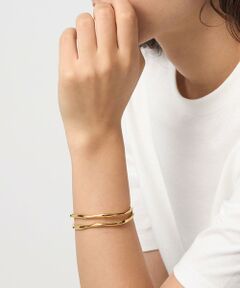 green label relaxing / グリーンレーベル リラクシング ブレスレット・バングル | ダブル ライン バングル