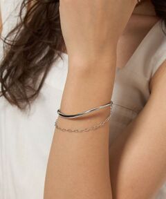 green label relaxing / グリーンレーベル リラクシング ブレスレット・バングル | チェーン コンビ バングル