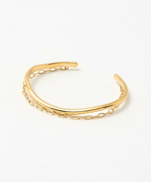 green label relaxing / グリーンレーベル リラクシング ブレスレット・バングル | チェーン コンビ バングル | 詳細3