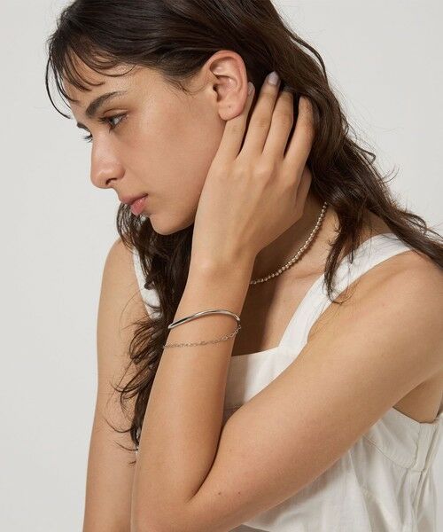 green label relaxing / グリーンレーベル リラクシング ブレスレット・バングル | チェーン コンビ バングル | 詳細7